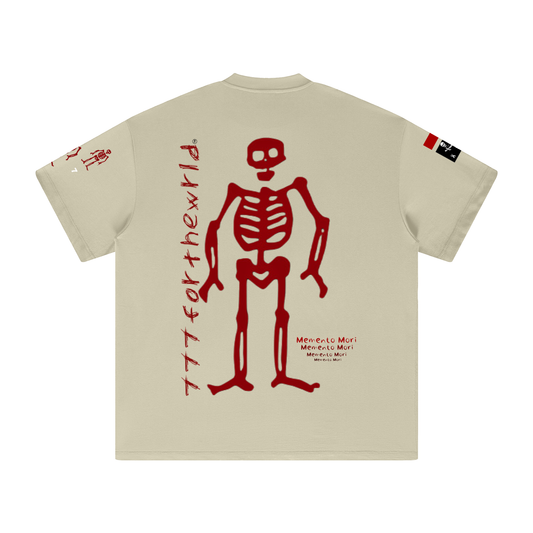 Heavy Weight Memento Mori Earth Tone T-Shirt